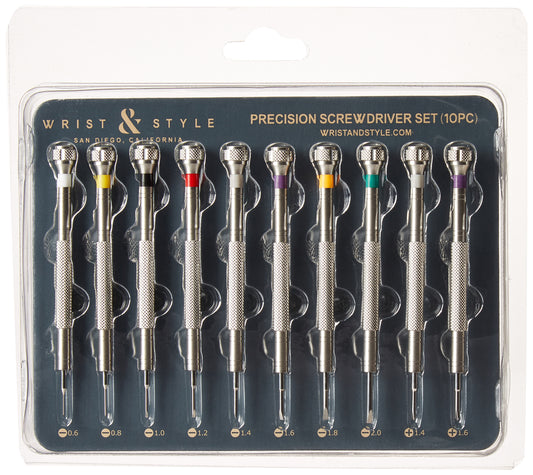 Professional Screwdriver Kit - 10pc - Wrist & Style