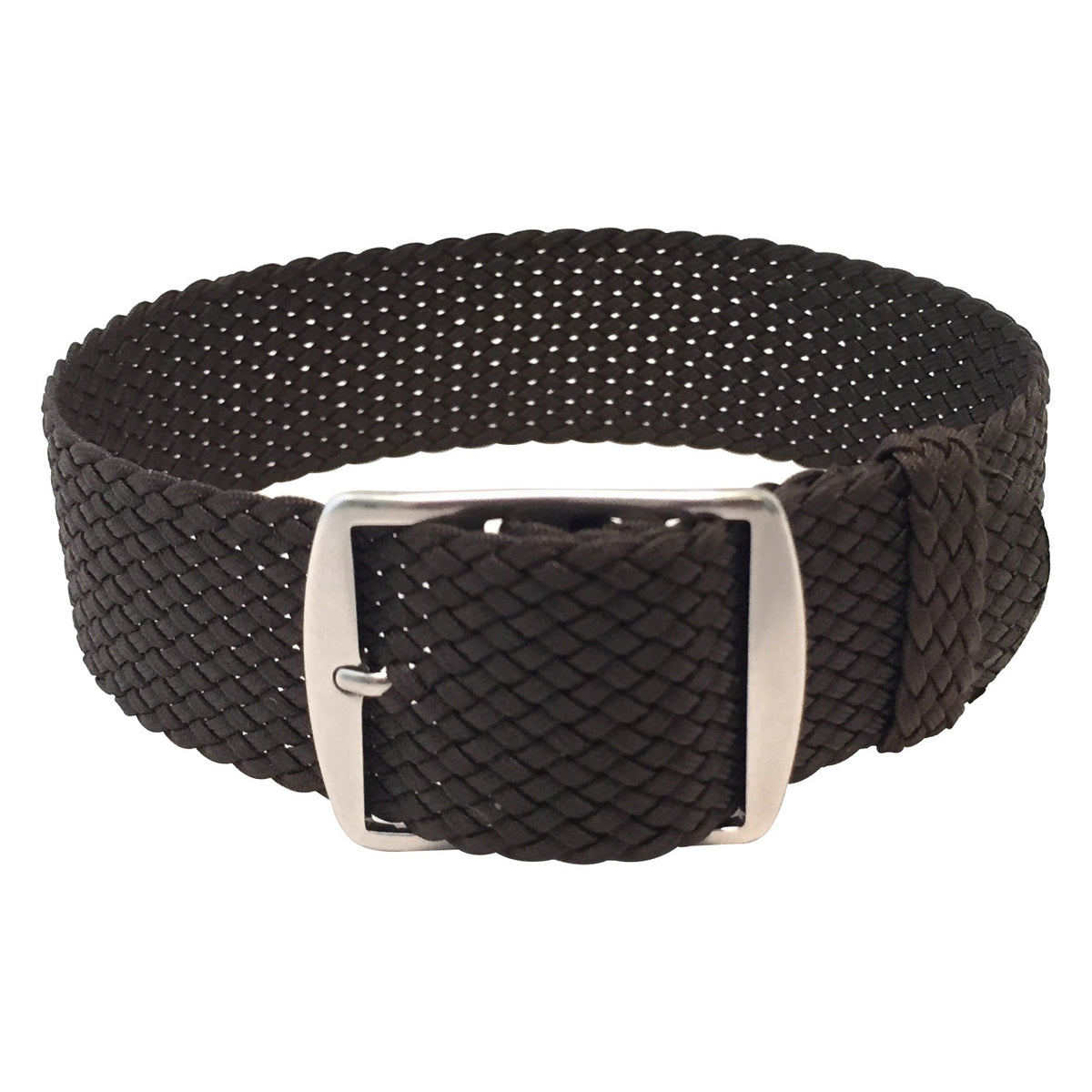Perlon Strap | Dark Brown - Wrist & Style