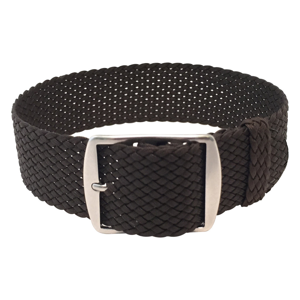 Perlon Strap | Dark Brown - Wrist & Style