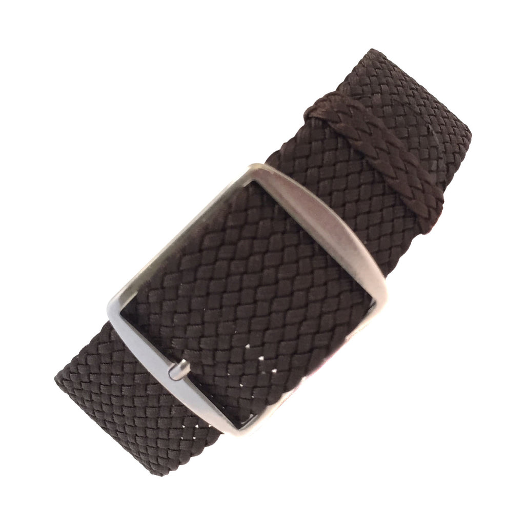 Perlon Strap | Dark Brown - Wrist & Style
