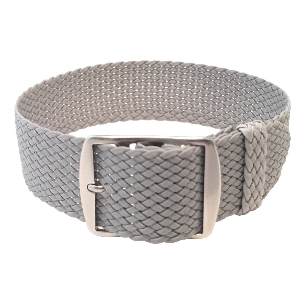 Perlon Strap | Light Grey - Wrist & Style