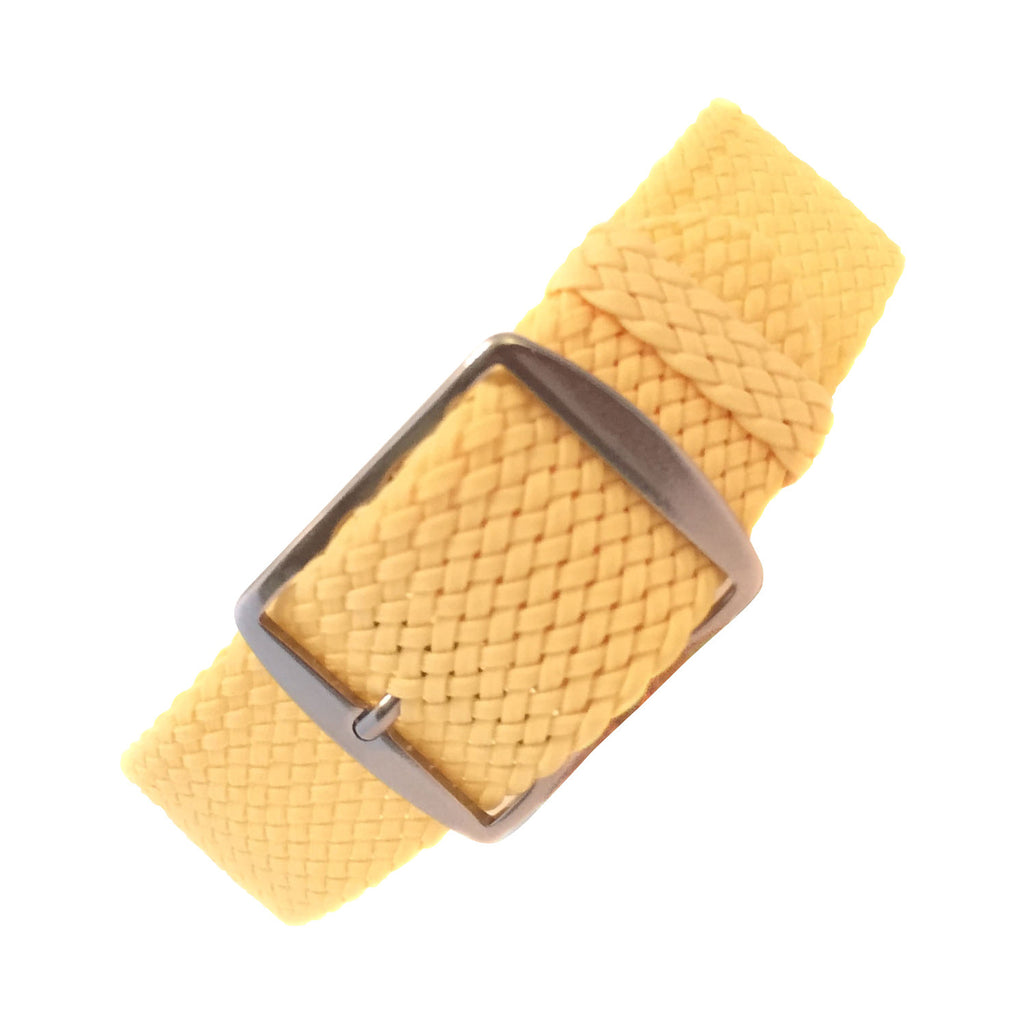 Perlon Strap | Light Yellow - Wrist & Style