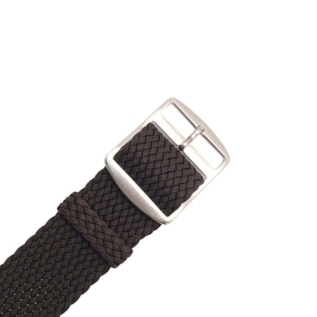 Perlon Strap | Dark Brown - Wrist & Style
