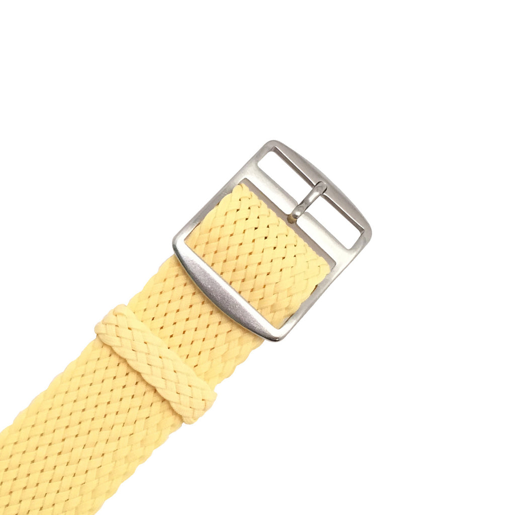 Perlon Strap | Light Yellow - Wrist & Style