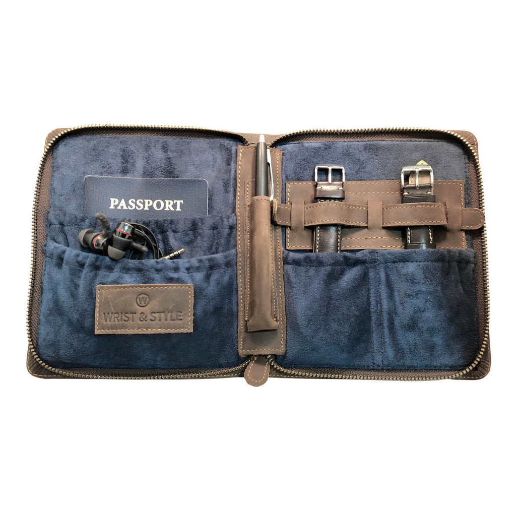 W&S Zipper Watch and Accessory Case - Wrist & Style